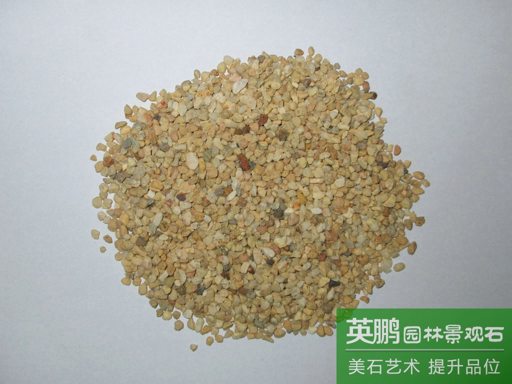英鵬大量批發園林裝飾黃金砂黃石米 魚缸底砂水族造景黃金砂廠家