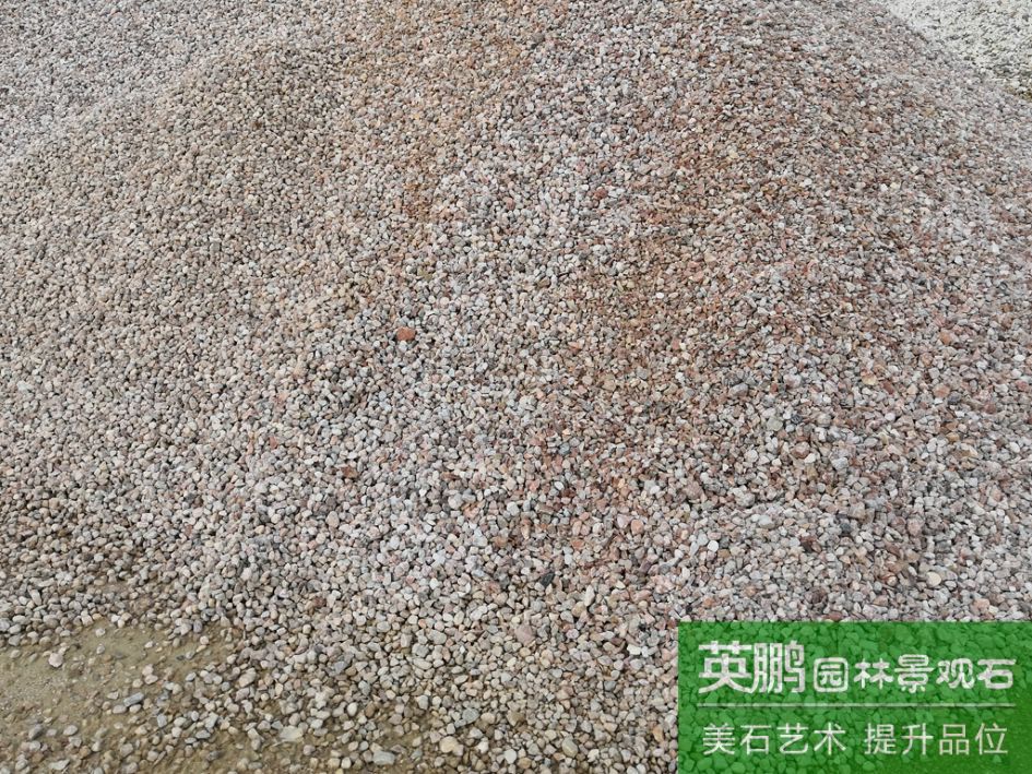 廠家大量供應紅色水磨石子小碎石 雞血紅石米 各種規格水磨石米