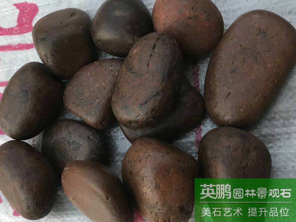 廠家直銷南京紅色雨花石紅色拋光鵝卵石 盆栽園藝家裝石頭河卵石